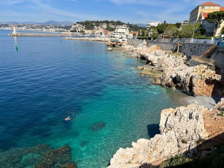 Bd Grosso Apt 4 Prs, 300M Plage, Clim, Parking Ница Екстериор снимка