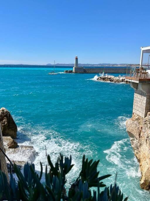 Bd Grosso Apt 4 Prs, 300M Plage, Clim, Parking Ница Екстериор снимка