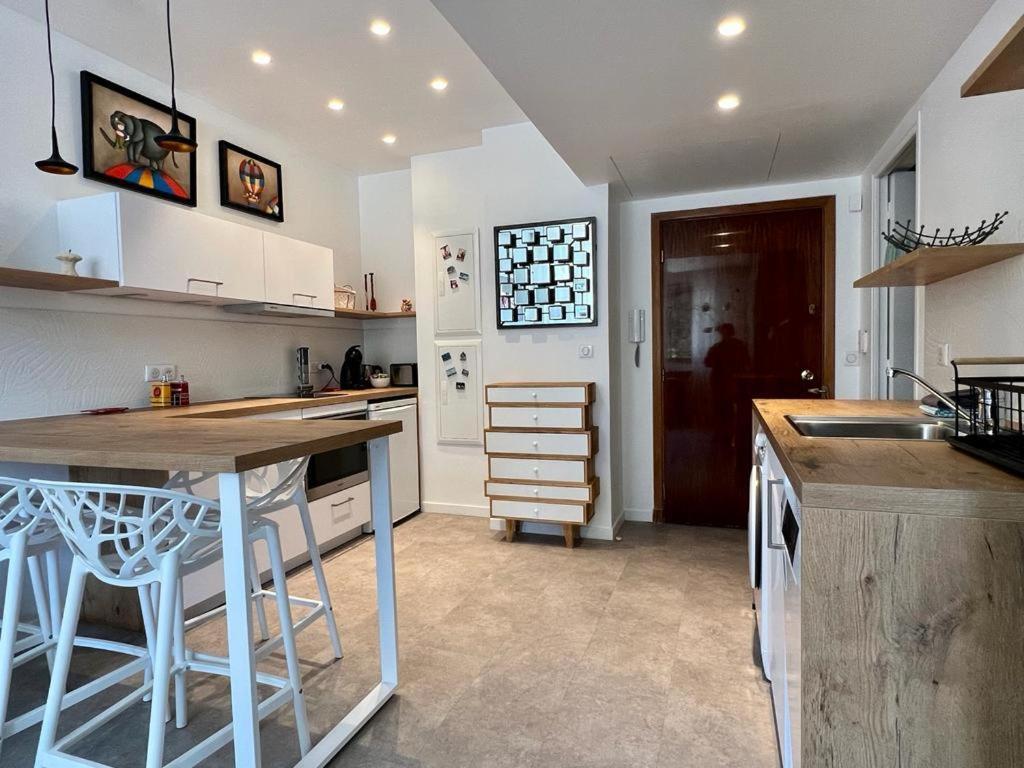 Bd Grosso Apt 4 Prs, 300M Plage, Clim, Parking Ница Екстериор снимка